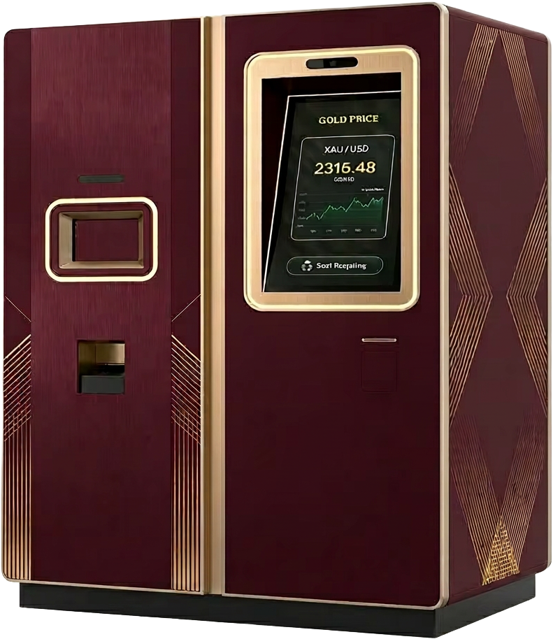 MECAGOLD automated gold acquisition terminal
